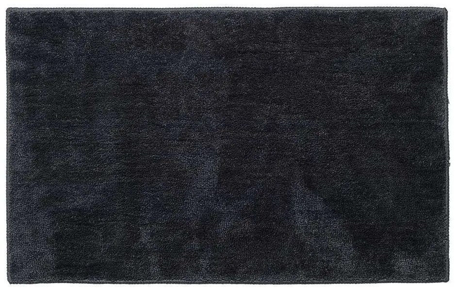 Ταπέτο Μπάνιου Αντιολισθητικό Polyester 50x80εκ. Doux Dark Grey Sealskin 800115