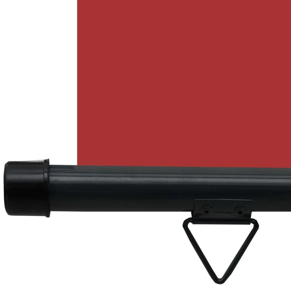 Σκίαστρο Βεράντας Πλαϊνό Κόκκινο 170 x 250 εκ. - Κόκκινο