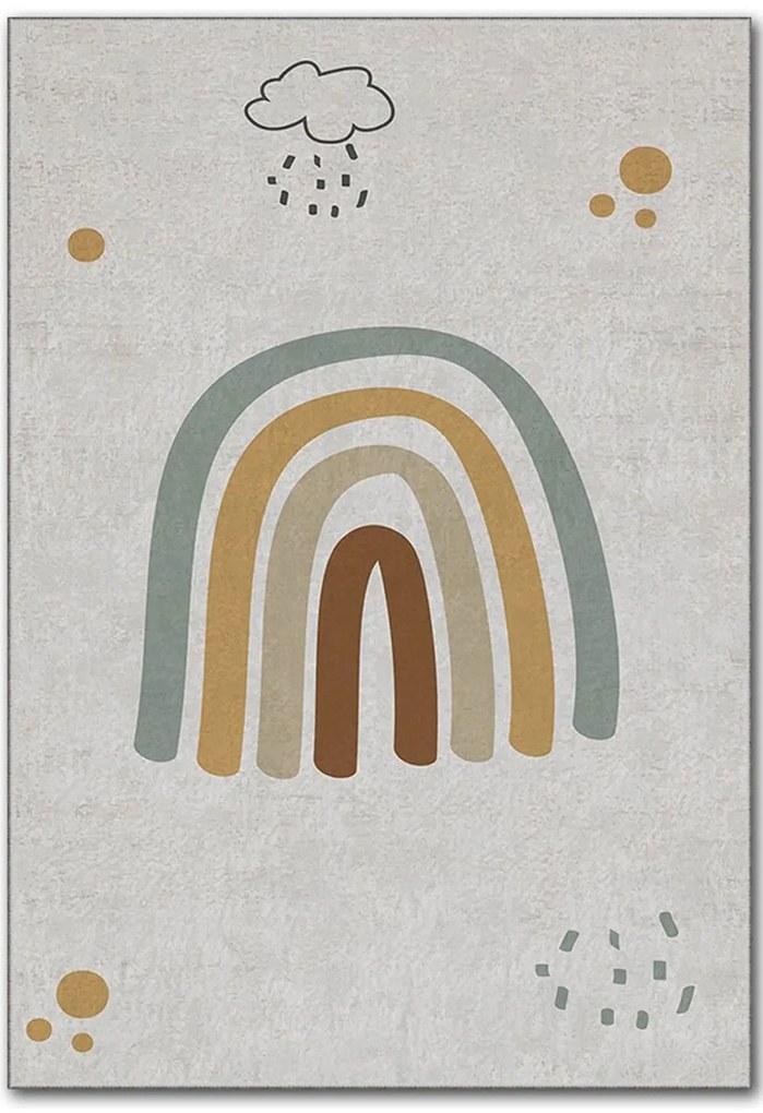 Χαλί Hmı Kdc-107 504NGR1830 Grey-Multi Conceptum Hypnose 180X280cm