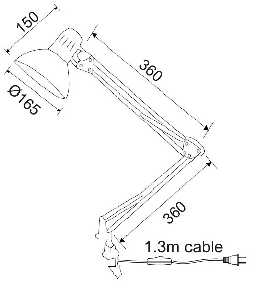 ΠΟΡΤΑΤΙΦ ΣΦΙΓΚΤΗΡΑ ΑΣΗΜΙ ΒΑΦΗΣ 1 Χ Ε27 PENNA - SF606BS - SF606BS