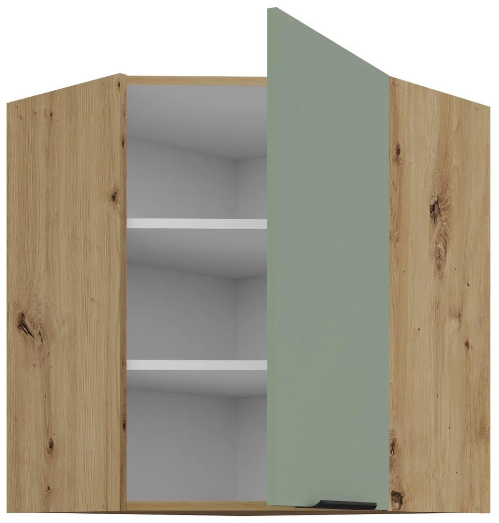 Κρεμαστό ντουλάπι γωνιακό Arianna 60x60 GN 72 1F-Φυστικί