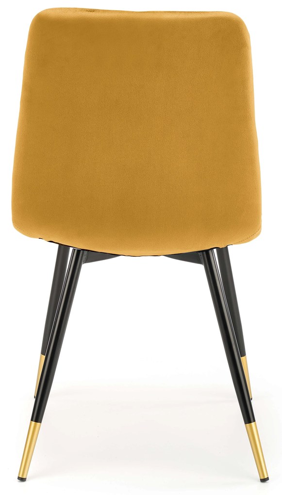 K438 chair color: mustard DIOMMI V-CH-K/438-KR-MUSZTARDOWY