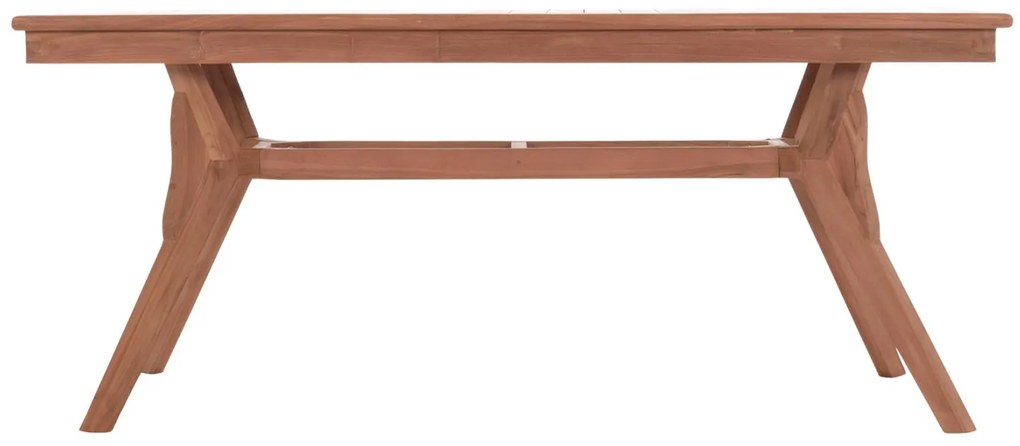 Τραπέζι Τραπεζαρίας WONDER Ξύλο ΤΕΑΚ Φυσικό 180x91x75Υ εκ. 180x91x75 εκ.