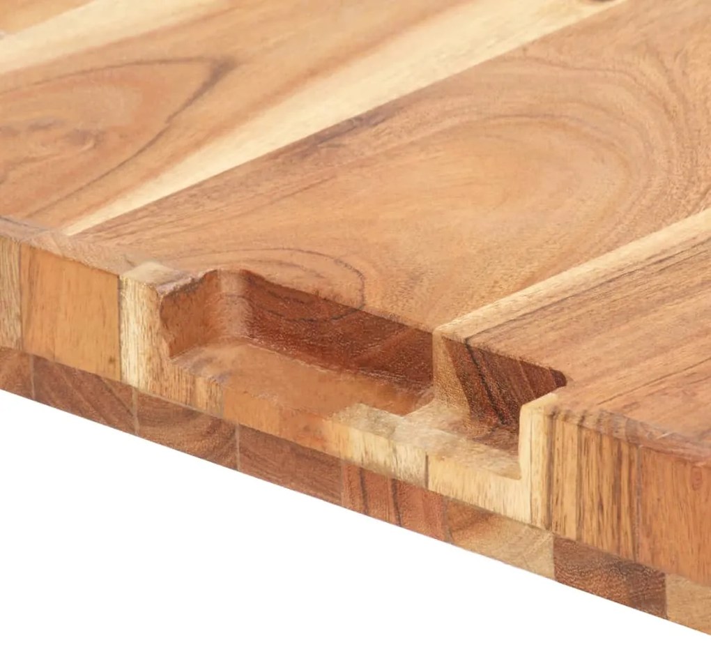 vidaXL Επιφάνεια Κοπής 40 x 30 x 4 εκ. από Μασίφ Ξύλο Ακακίας