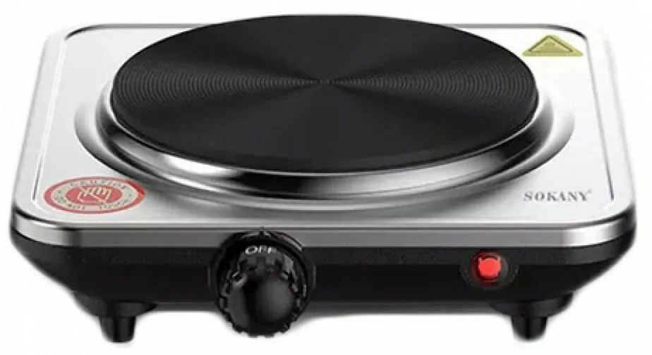 Sokany SK-5101 Επιτραπέζια Εστία Εμαγιέ Μονή Inox