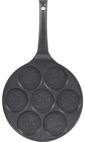 Lamart Τηγάνι Αυγών - Pancakes 7 Θέσεων Φ27cm Αντικολλητικό Αλουμινίου Με Σχέδια LT1294
