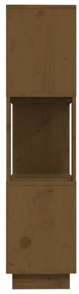 vidaXL Βιβλιοθήκη/Διαχωριστικό Χώρου Μελί 80x25x101 εκ. Μασίφ Ξύλο