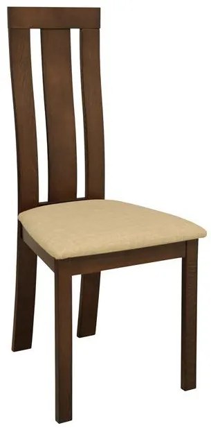 Σετ Τραπεζαρίας C10090 7τμχ Καρυδί με Τραπέζι Ανοιγόμενο & 6 Καρέκλες