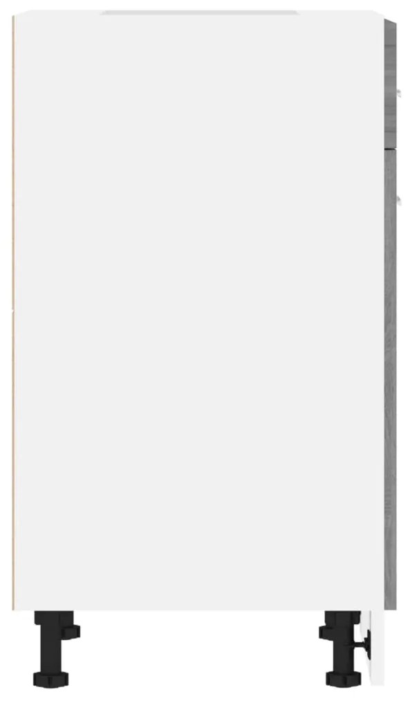 vidaXL Έπιπλο Με Συρτάρι Lyon Γκρι Sonoma 50x46x81,5 εκ. Επεξεργ. Ξύλο