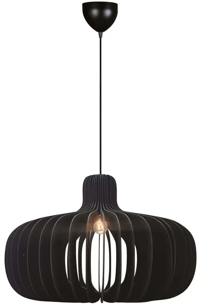 Φωτιστικό Οροφής Hazo 2512073003 Φ65,5x43cm E27 60W Black Nordlux