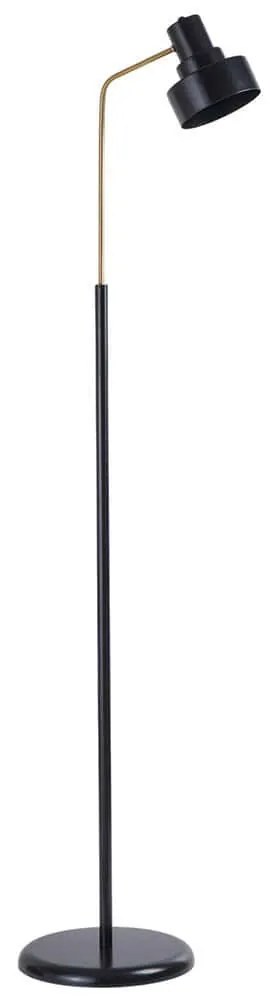 Φωτιστικό Δαπέδου 534LUN5507 Φ30x157cm 1xE27 40W Black-Gold Opviq