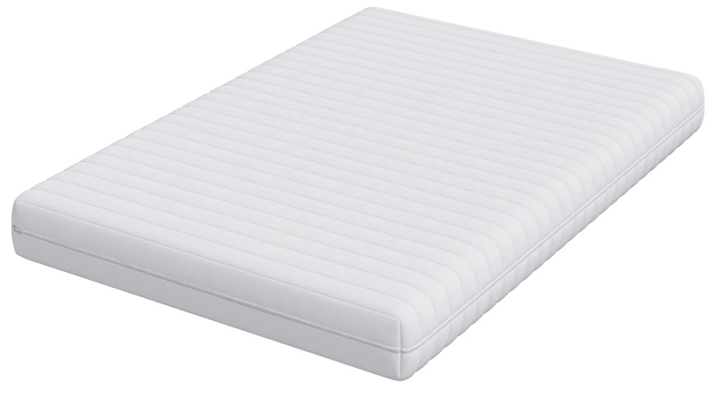 vidaXL Στρώματα Λευκό 140 x 200 cm 100% ύφασμα πολυεστέρα