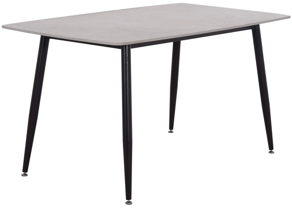 ΤΡΑΠΕΖΙ RAVEN HM18149.13 ΚΕΡΑΜΙΚΟ TOP ΜΕ ΟΨΗ ΓΚΡΙ ΜΑΡΜΑΡΟ 140x80x74Υεκ.