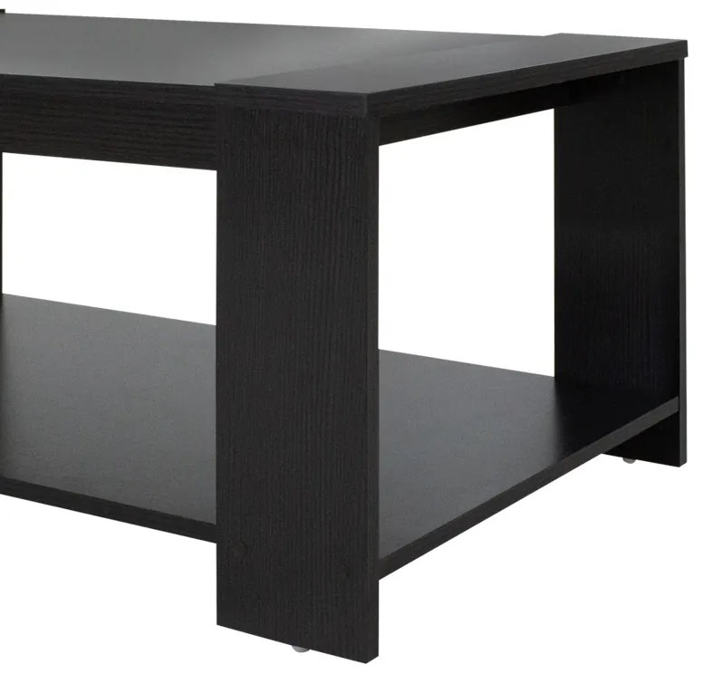 Τραπέζι σαλονιού OLYMPUS pakoworld χρώμα wenge 110x51x42,5εκ (1 τεμάχια)