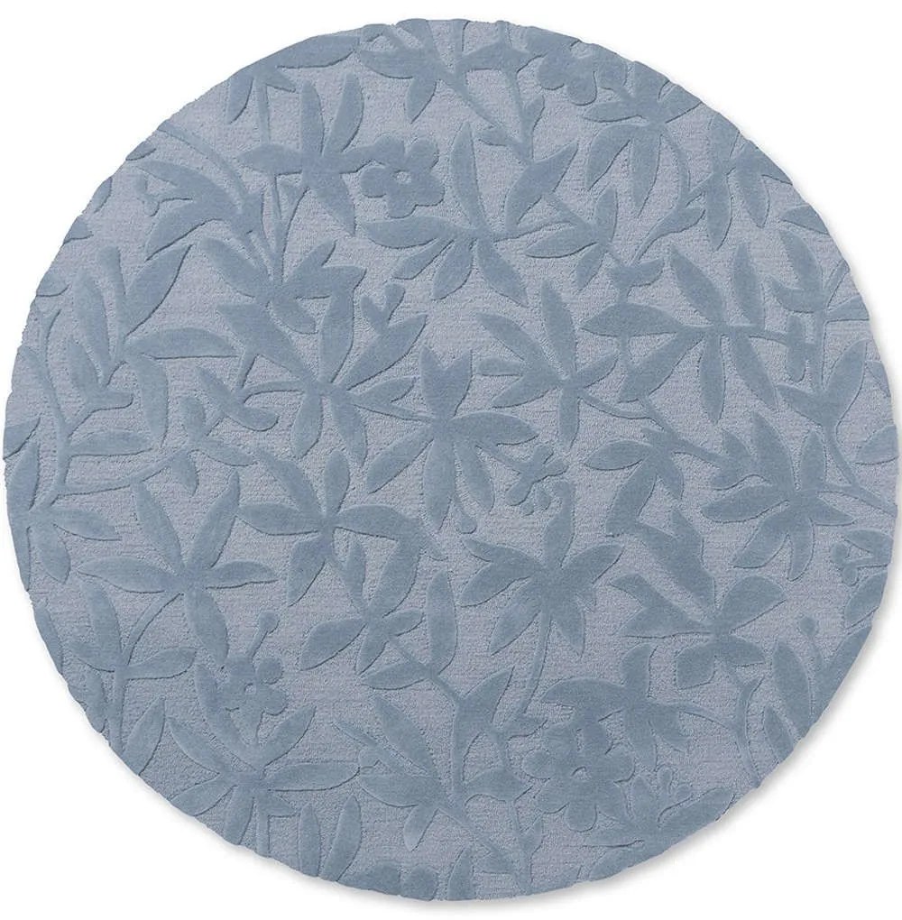 Χαλί Cleavers 080908 Seaspray Blue Laura Ashley 200X200cm Round