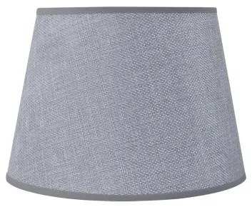 Καπέλο Αμπαζούρ Φωτιστικού 1xE27 Φ20cm ΗΚ Heronia Lighting-14-0297-Γκρι 14-0297