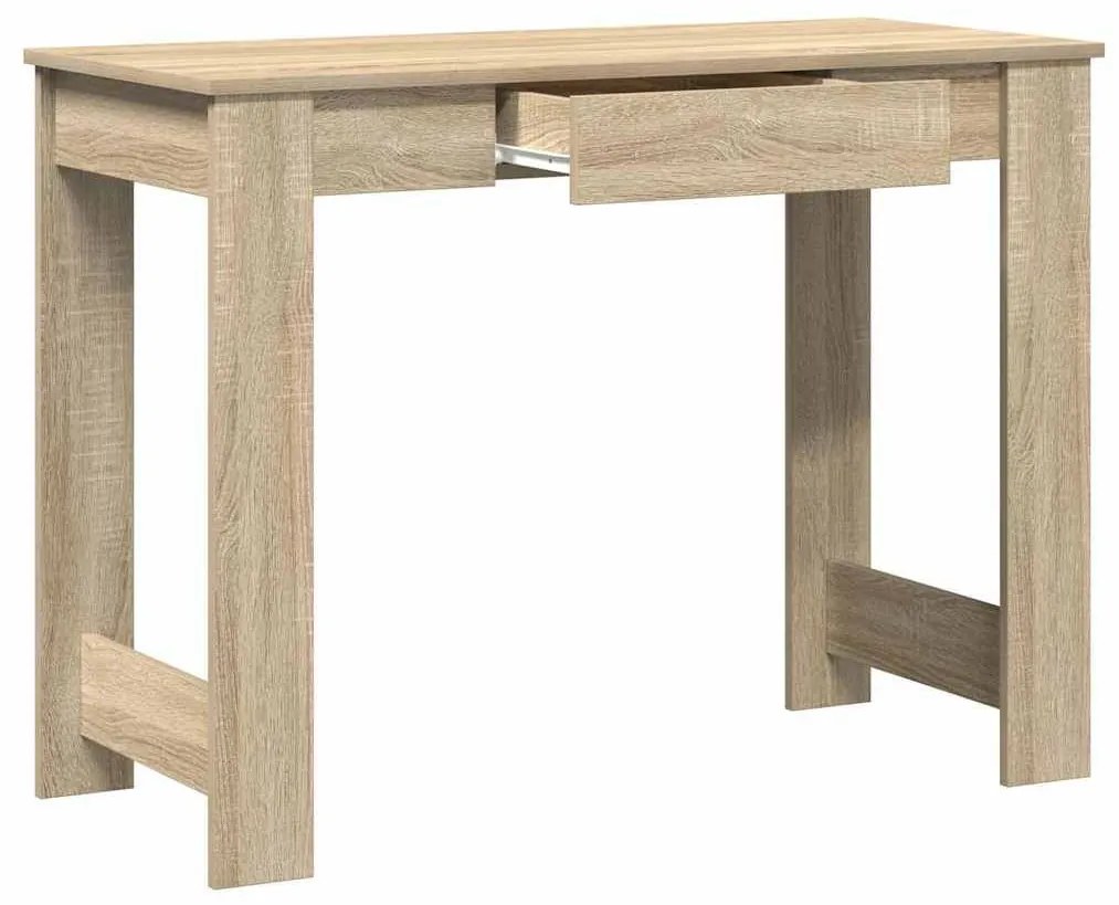 Γραφείο Sonoma Δρυς 100x45x75 εκ. από Επεξεργασμένο Ξύλο - Καφέ