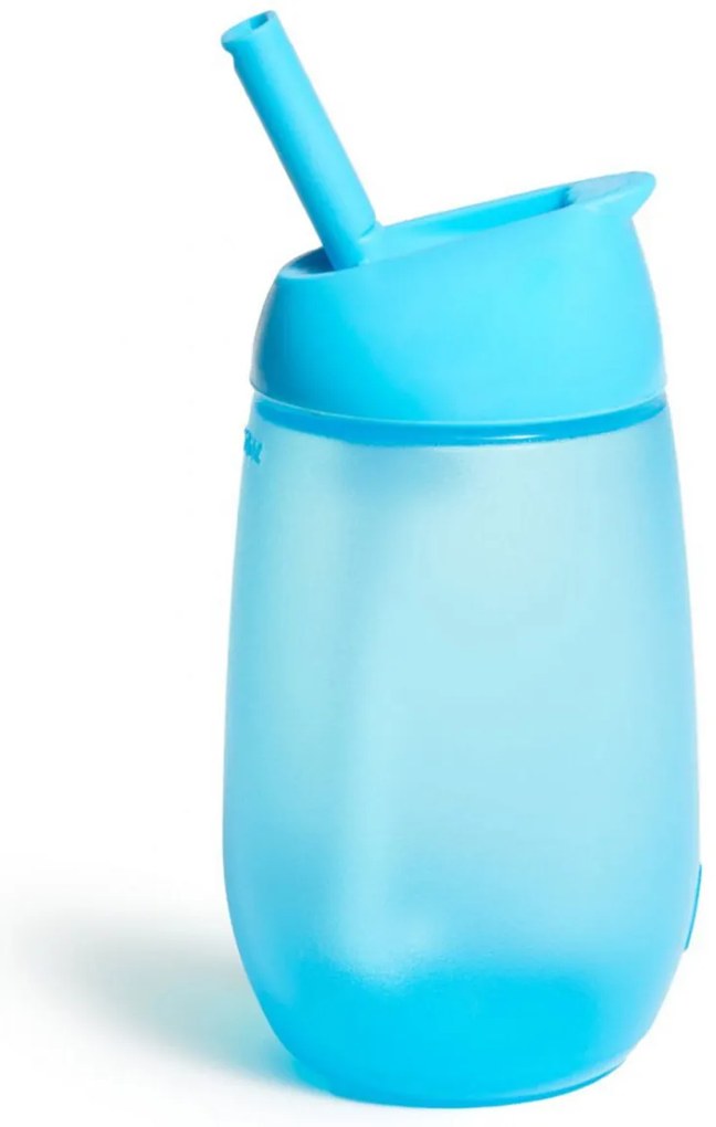 Παγούρι 296ml Με Καλαμάκι Munchkin Simple Clean Straw Cup Blue