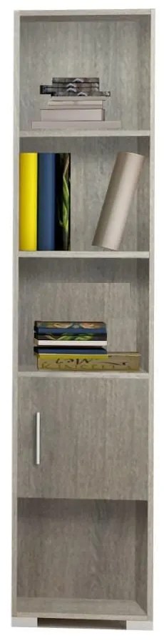 SARFURNITURE Βιβλιοθήκη παιδική 40αρα σταχτί SAR-111257