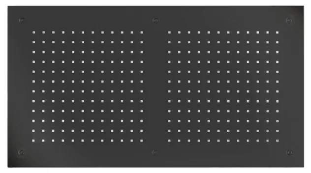 Almar Black Brushed PVD Κεφαλή εντοιχισμού οροφής 1 ροής
