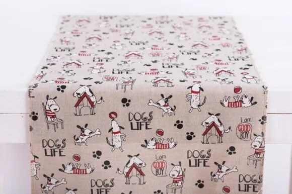 Beauty Home ΡΑΝΝΕΡ DOGS LIFE   32 cm x 2.5 m