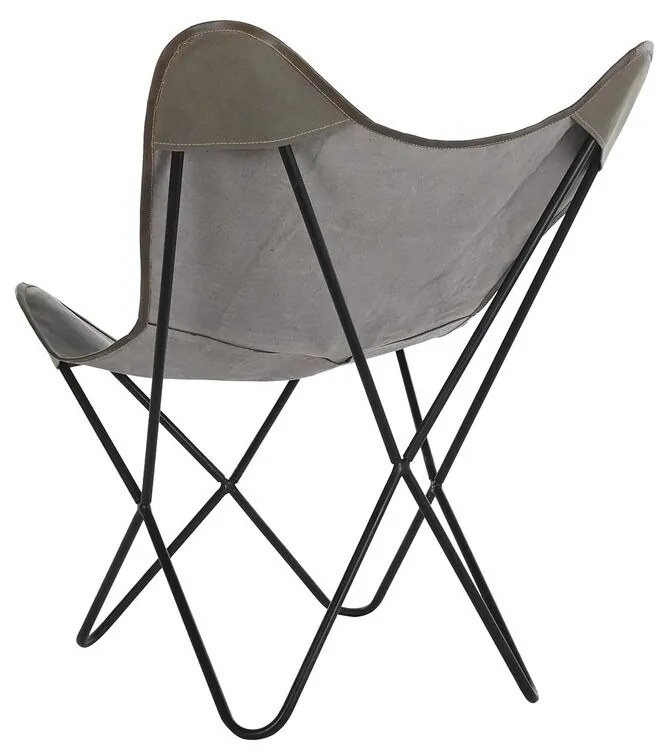 Καρέκλα Τραπεζαρίας DKD Home Decor Καφέ Μαύρο Γκρι 76 x 76 x 96 cm