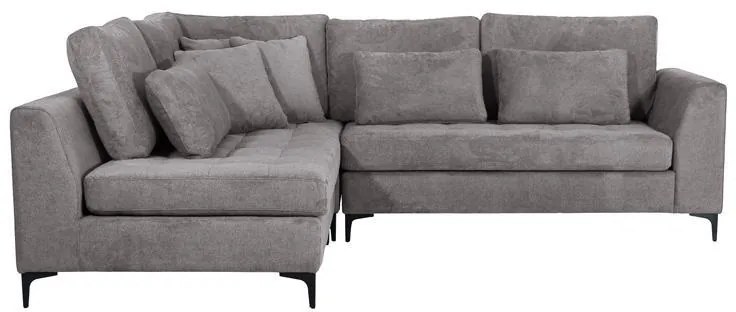 Γωνιακός Καναπές Albert Fylliana Σκούρο Γκρί 280x220x96 εκ. 280x220x96 εκ.
