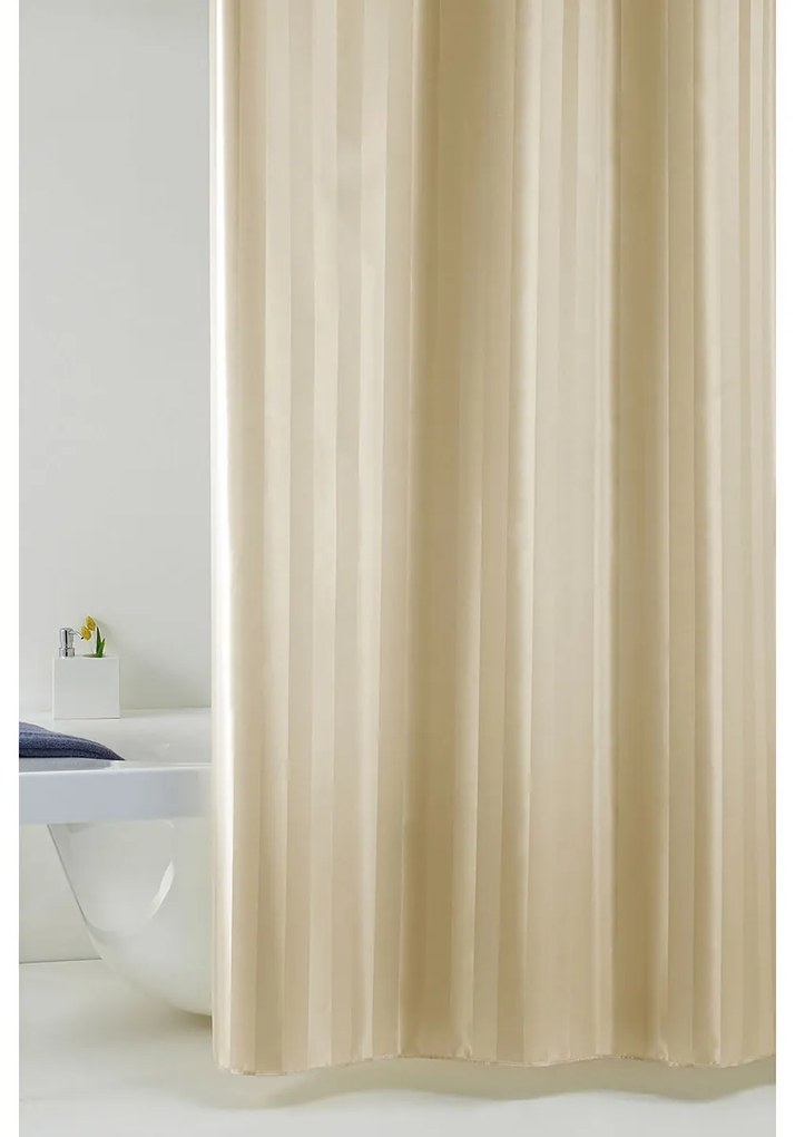 Κουρτίνα Μπάνιου (180x200) Με Κρίκους Rainbow 02483.002 Rigonne Beige