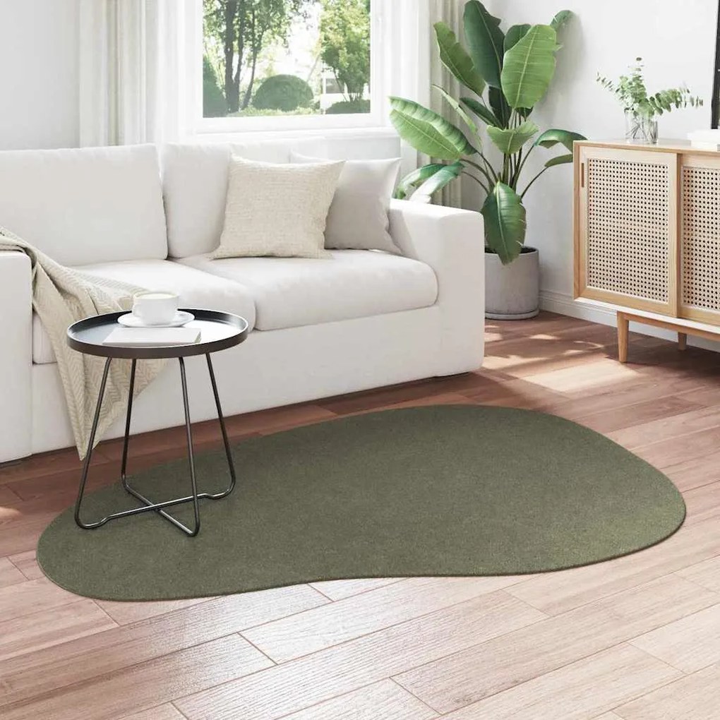 vidaXL Χαλί Δασικό Πράσινο 120 x 170 cm Πολυεστέρας