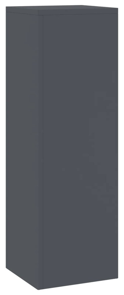 vidaXL Στήριξη φυτών 2 pcs Ανθρακί 24 x 24 x 75 εκ. Ατσάλι