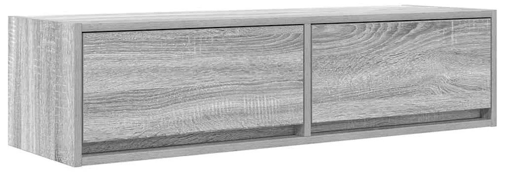 vidaXL Ντουλάπι TV Γκρι sonoma 100 x 31 x 25.5 εκ. Επεξεργασμένο ξύλο