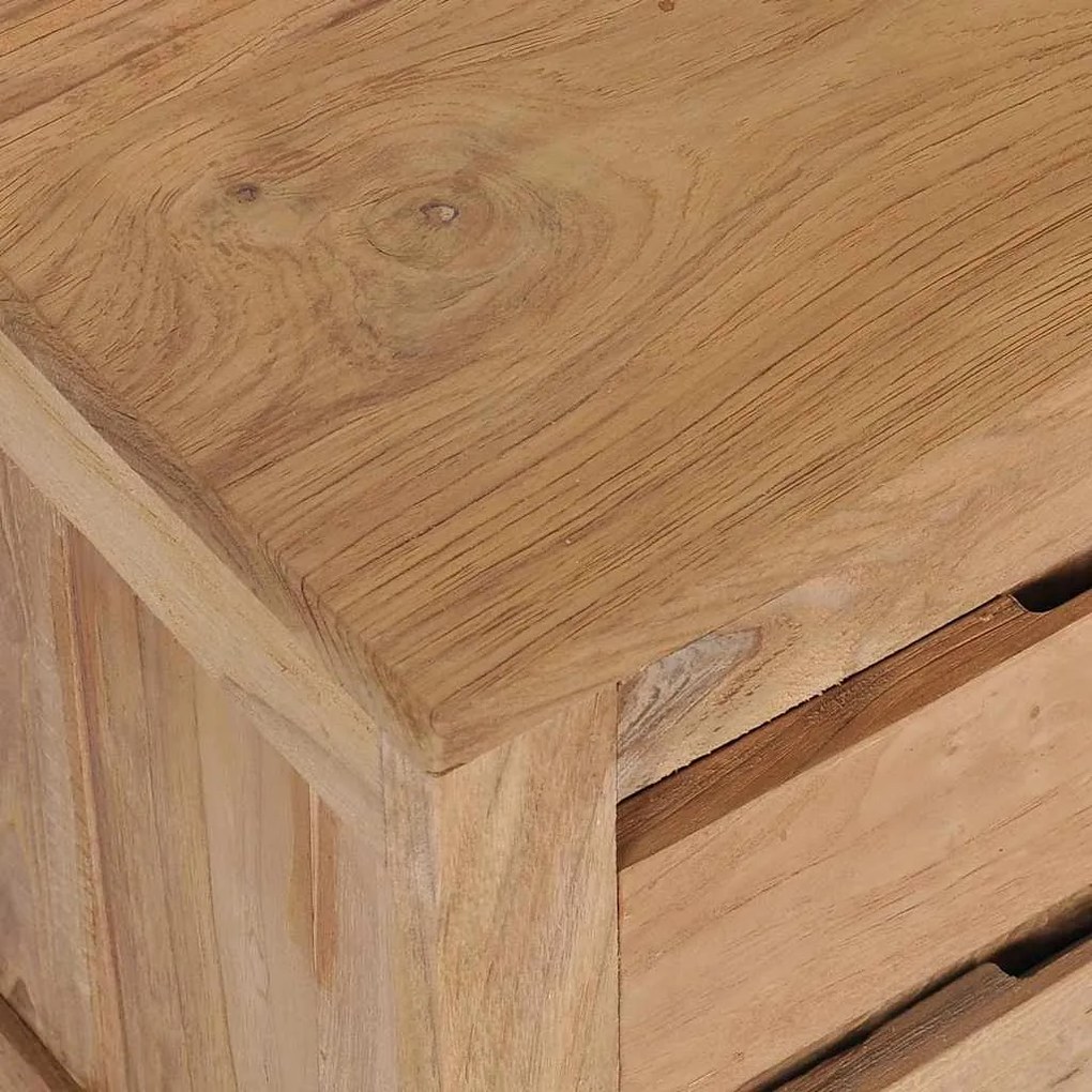 vidaXL Έπιπλο Τηλεόρασης 115x30x40 εκ. από Μασίφ Ξύλο Teak