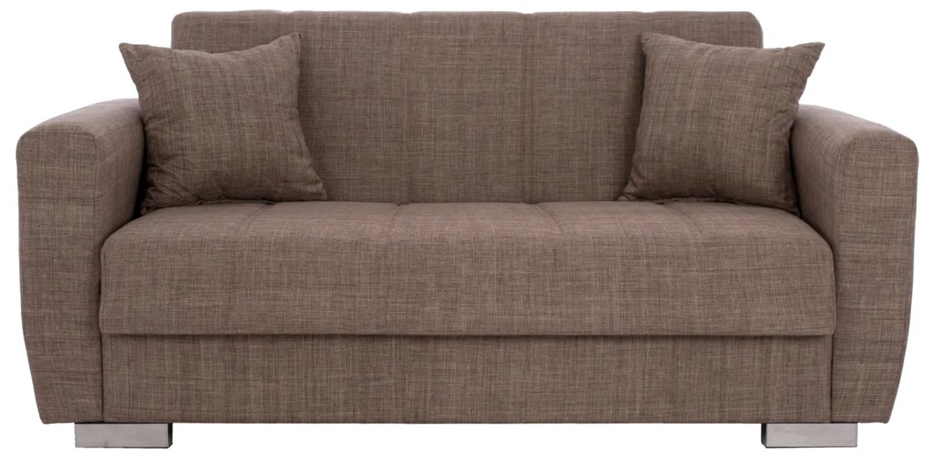 ΚΑΝΑΠΕΣ ΚΡΕΒΑΤΙ POLYA ΔΙΘΕΣΙΟΣ ΚΑΦΕ HM3241.02 153x87x77 εκ.