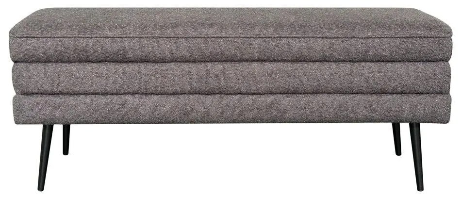 Σκαμπό Slices 16-0803 Με Αποθηκευτικό Χώρο 110x40x44 Grey