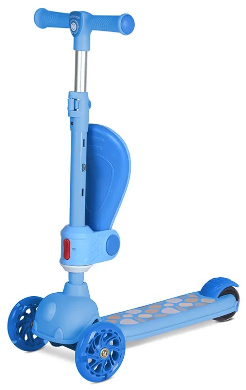 Πατίνι Scooter Jetster Plus Τρίτροχο Με Κάθισμα  Blue  10390240004  Lorelli
