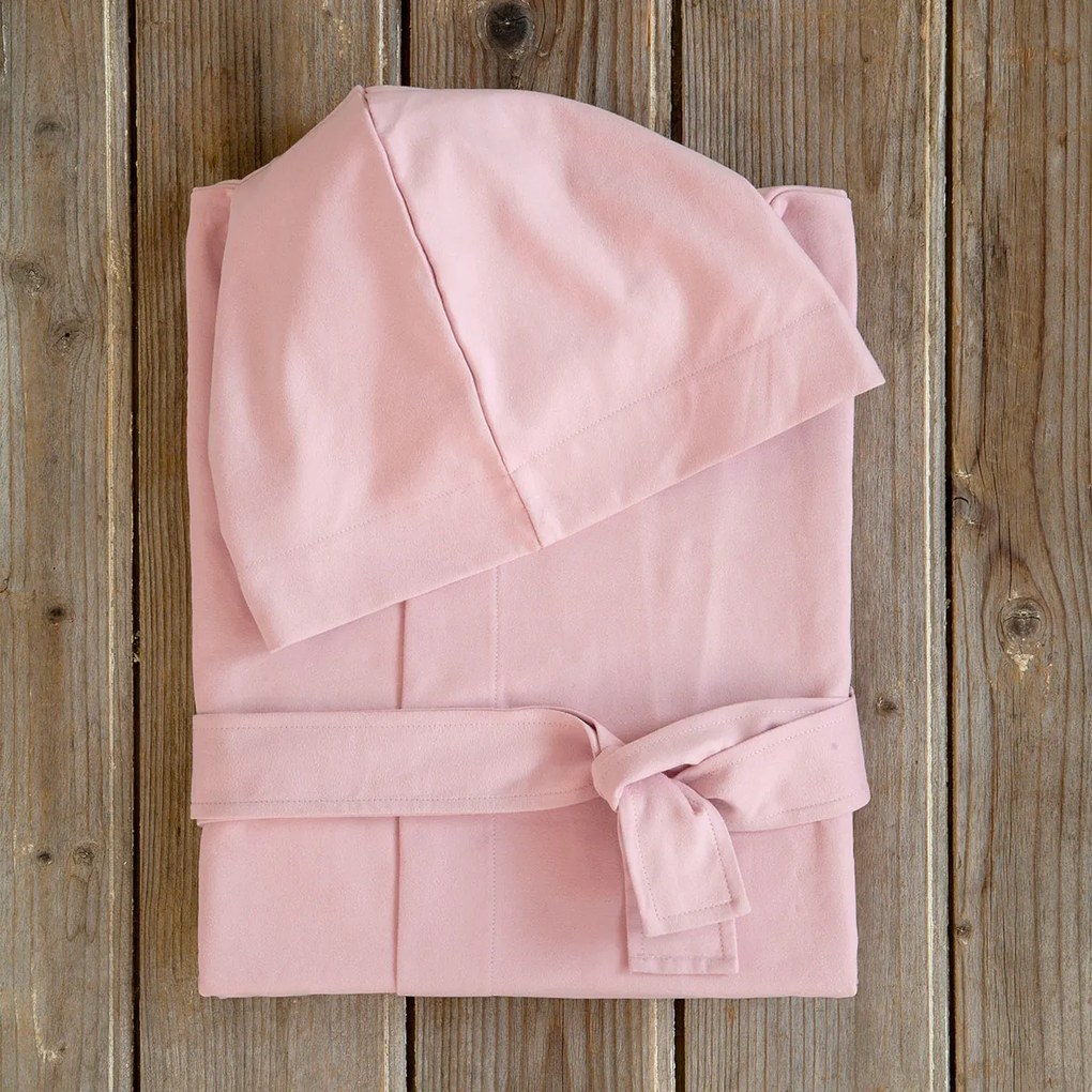 Μπουρνούζι Microfiber Nima Comfort Dusty Pink Ροζ MEDIUM