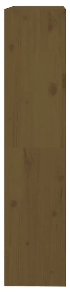 vidaXL Βιβλιοθήκη/Διαχωριστικό Χώρου Μελί 80x30x135,5 εκ. Ξύλο Πεύκου