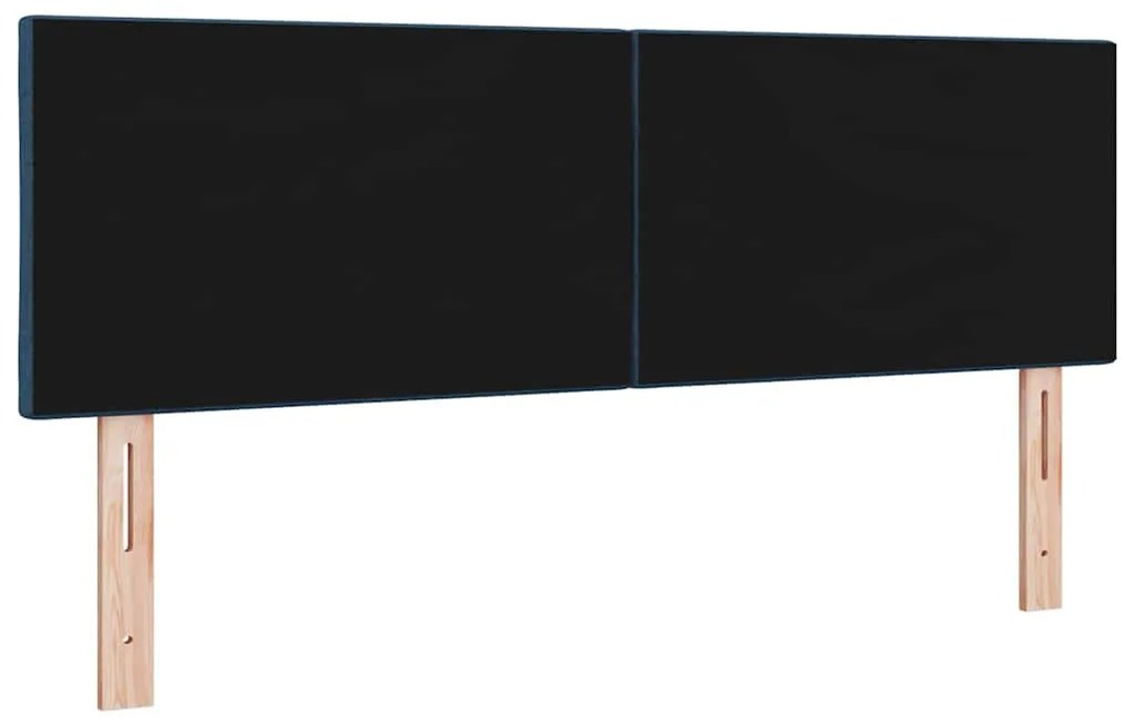 vidaXL Υφασμάτινο Κεφαλάρι Geometric με κεφαλάρι Μπλε 144 cm ύφασμα