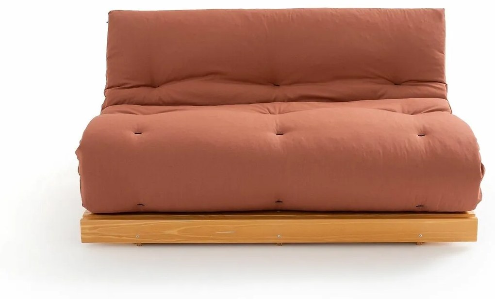 Στρώμα futon από latex, μαλλί και λινό για τον καναπέ Thaï