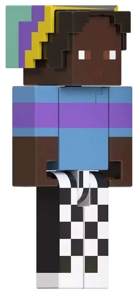 Φιγούρα Minecraft Creator HJG74 Series Checkered Slacks 8cm Multi Mattel