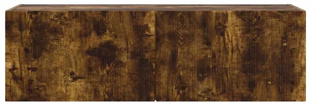 vidaXL Ντουλάπι Τηλεόρασης Τοίχου Καπνιστό Δρύς 60 x 31 x 29.5 εκ