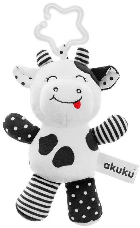 Κρεμαστό Παιχνίδι - Κουδουνίστρα Akuku Cow A0471