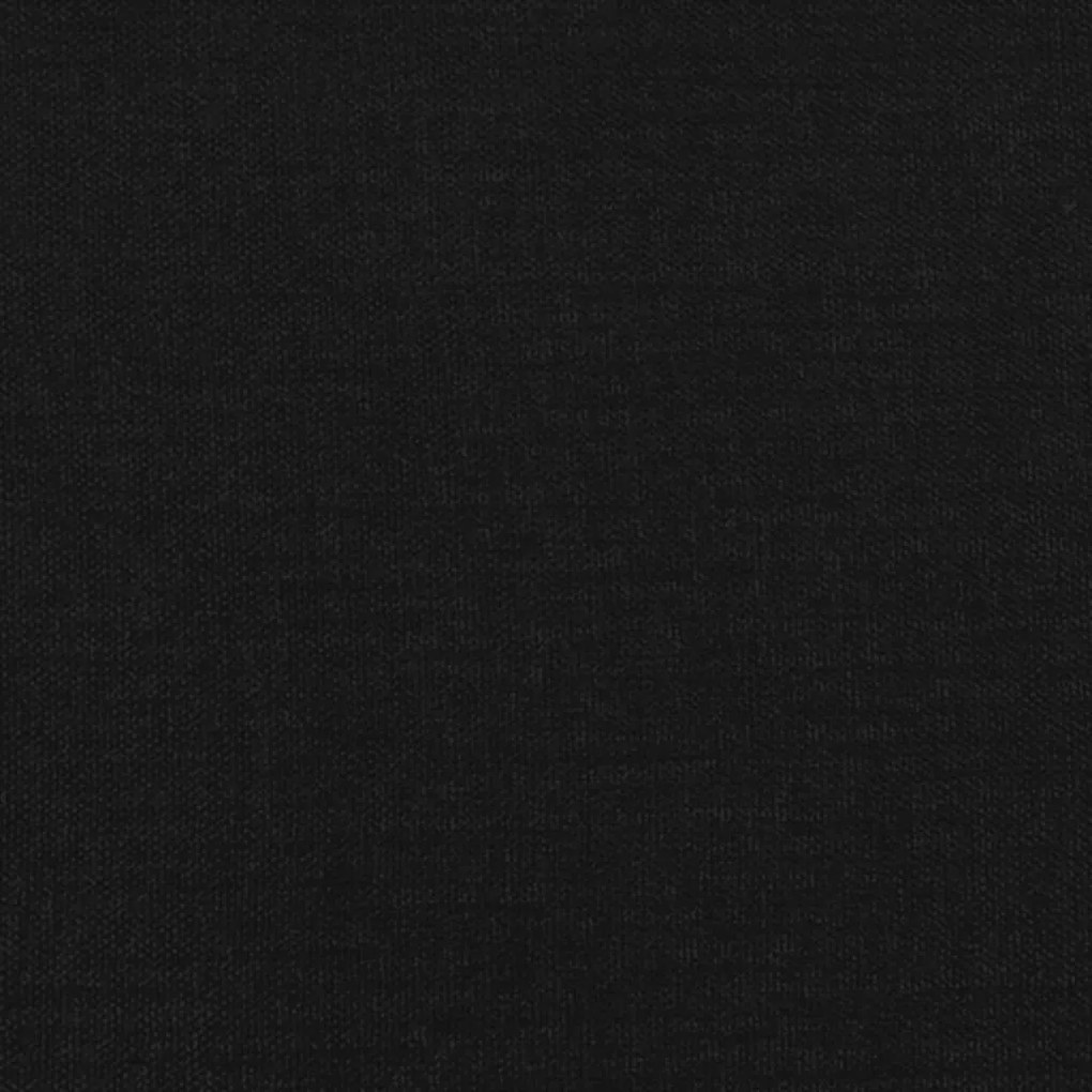 Πλαίσιο Κρεβατιού Boxspring Μαύρο 100 x 200 εκ. Υφασμάτινο - Μαύρο