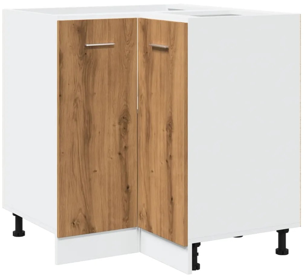 vidaXL Ντουλάπι Κουζίνας Lyon Αρτισιανή Δρυς 75,5x75,5x81,5εκ.