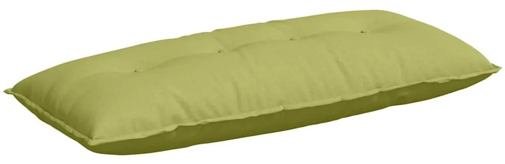 vidaXL Μαξιλάρι Πλάτης Ανοιχτό Πράσινο 120 x 19 x 50 εκ ύφασμα