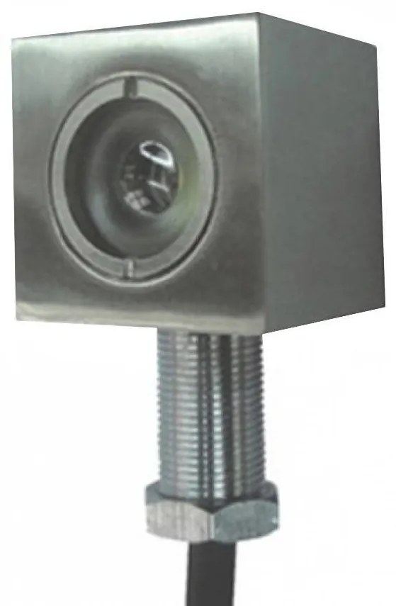 Φωτιστικό Σποτ led Κύβος 1w stainless steel Ecolight ECO41SW