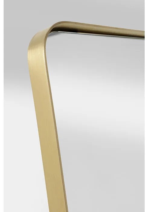 Καθρέφτης Δαπέδου Curve Arch Χρυσός 55x4x160 εκ. - Χρυσό