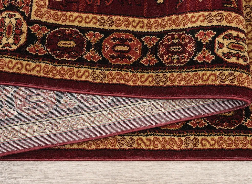 ΧΑΛΙ PERSIA 6057 BURGUNDY ΜΕ ΚΡΟΣΣΙ - 160X230  NewPlan