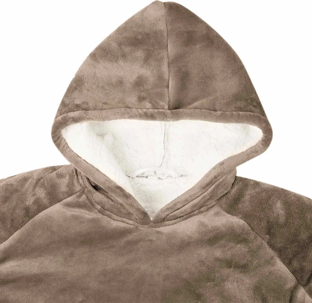 vidaXL Φούτερ-κουβέρτα Καμηλοπάρδαλη M Φλις και Φλανέλ