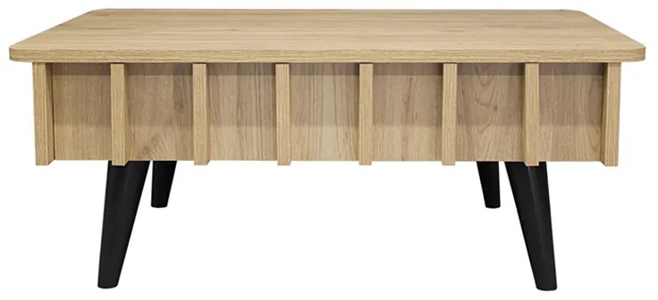Τραπεζάκι σαλονιού Gemma Megapap χρώμα sepet oak 90x59,6x36,8εκ.